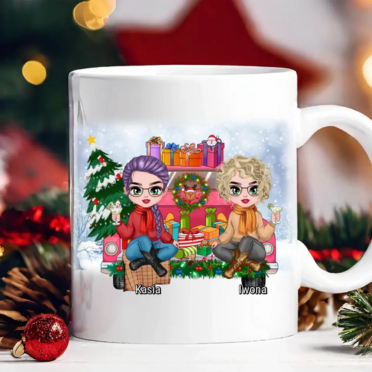 Hrnek pro přátele vánoční 2 osoby #1