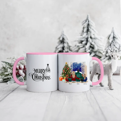 Rodinný hrnek - 2 osoby dospělí + až 1-4 děti #Vánoce - 45