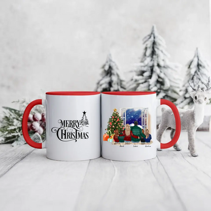 Rodinný hrnek - 2 osoby dospělí + až 1-4 děti #Vánoce - 45