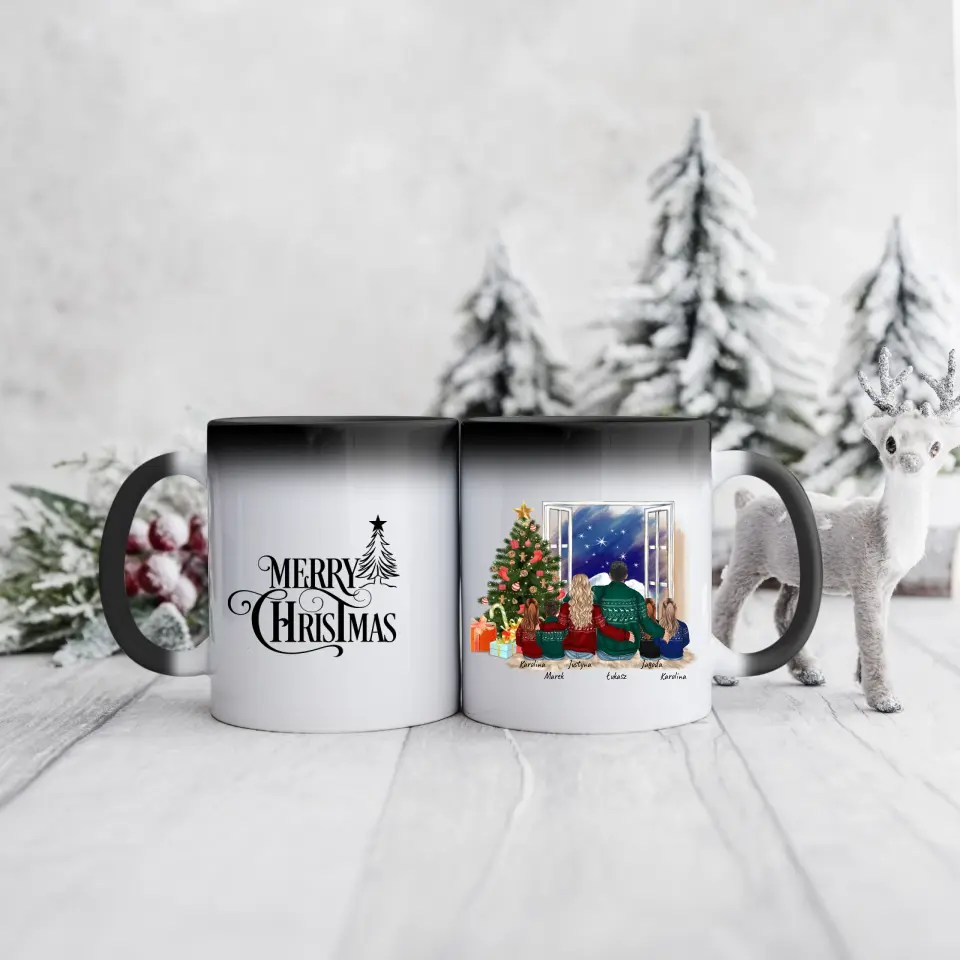 Rodinný hrnek - 2 osoby dospělí + až 1-4 děti #Vánoce - 45