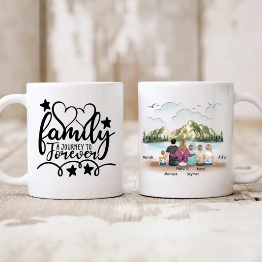 Rodinný hrnek - 2 osoby dospělí + až 4 děti