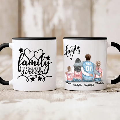 Rodinný hrnek 2 lidé +1/2 děti