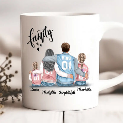 Rodinný hrnek 2 lidé +1/2 děti