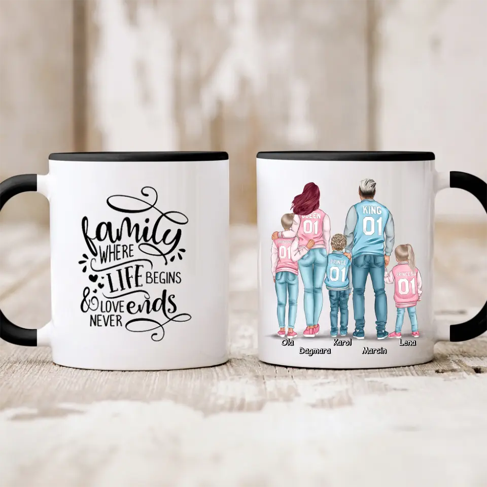 Rodinný hrnek - 2 lidé + 1/3 děti #16