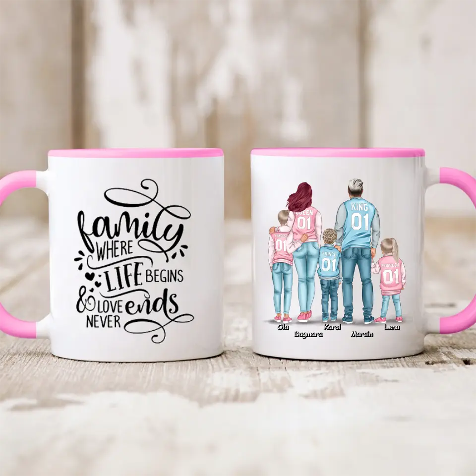 Rodinný hrnek - 2 lidé + 1/3 děti #16