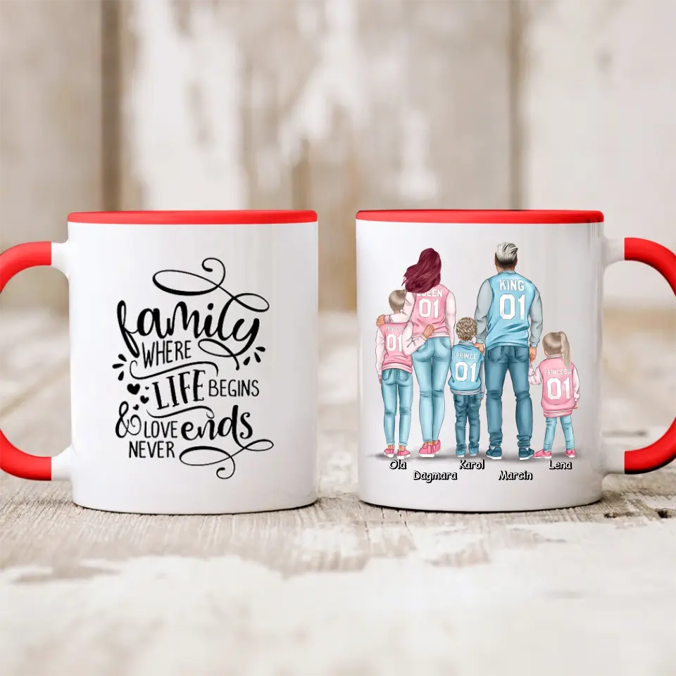 Rodinný hrnek - 2 lidé + 1/3 děti #16