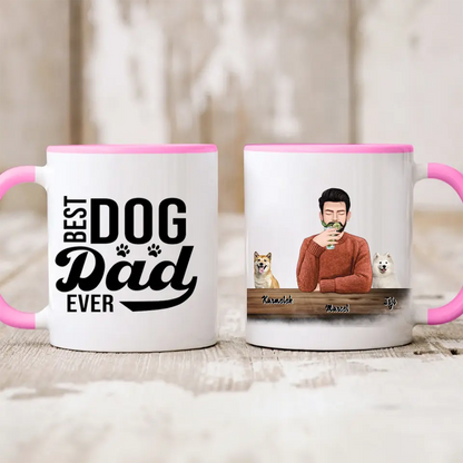 Hrnek s pejskem - Muž + 1-3 domácí zvířata #4