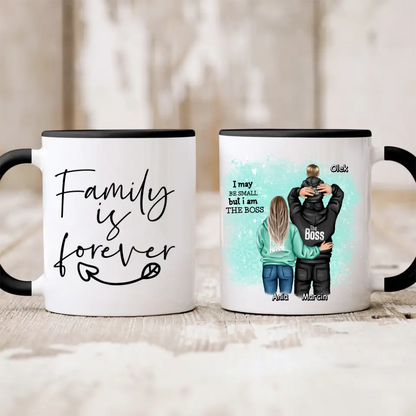 Rodinný hrnek 2 lidé + Dítě