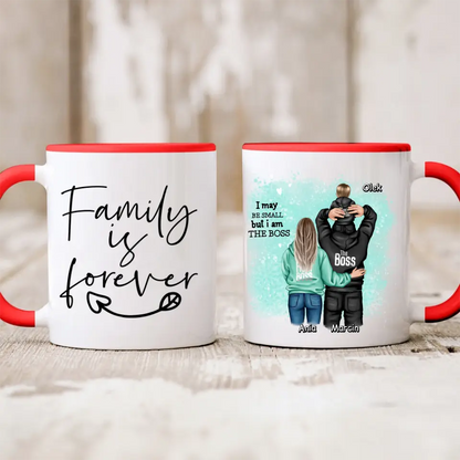 Rodinný hrnek 2 lidé + Dítě