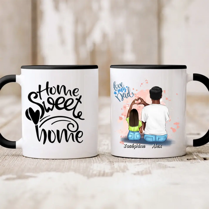 Hrnek pro otce a dceru #CZ48