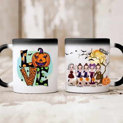 Hrnky pro přítelkyně 2-5 osoby - Halloween #2