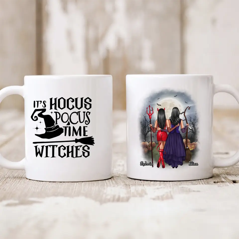 Hrnky pro přítelkyně 2 osoby - Halloween #3