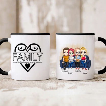 Hrnek pro babičku + 1-3 vnoučata #1