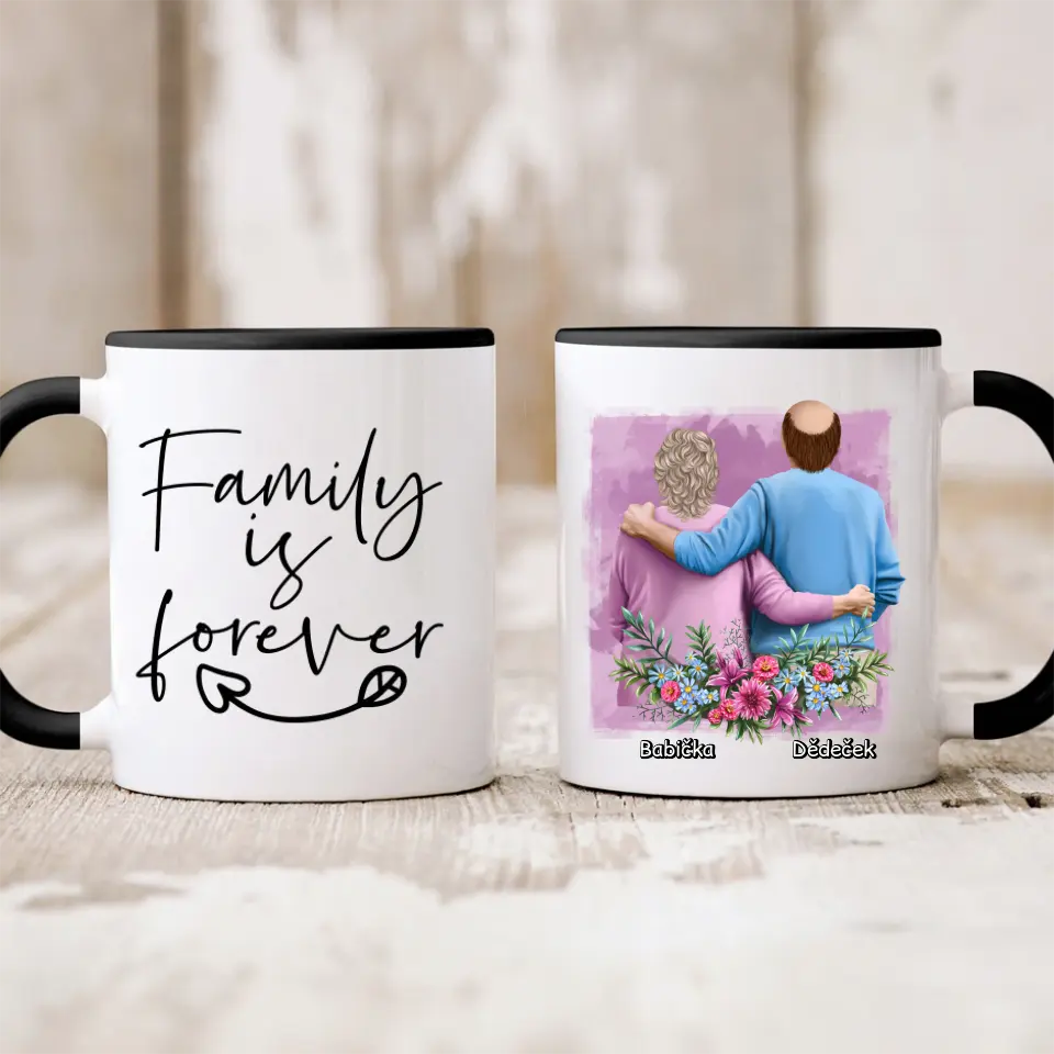 Hrnek pro babičku a dědečka #2