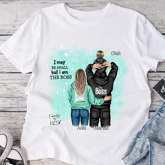 Rodinné tričko (personalizované) - 2 lidé + Dítě #7