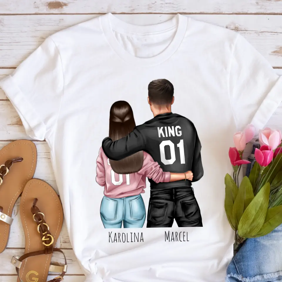 Trička s potiskem pro páry