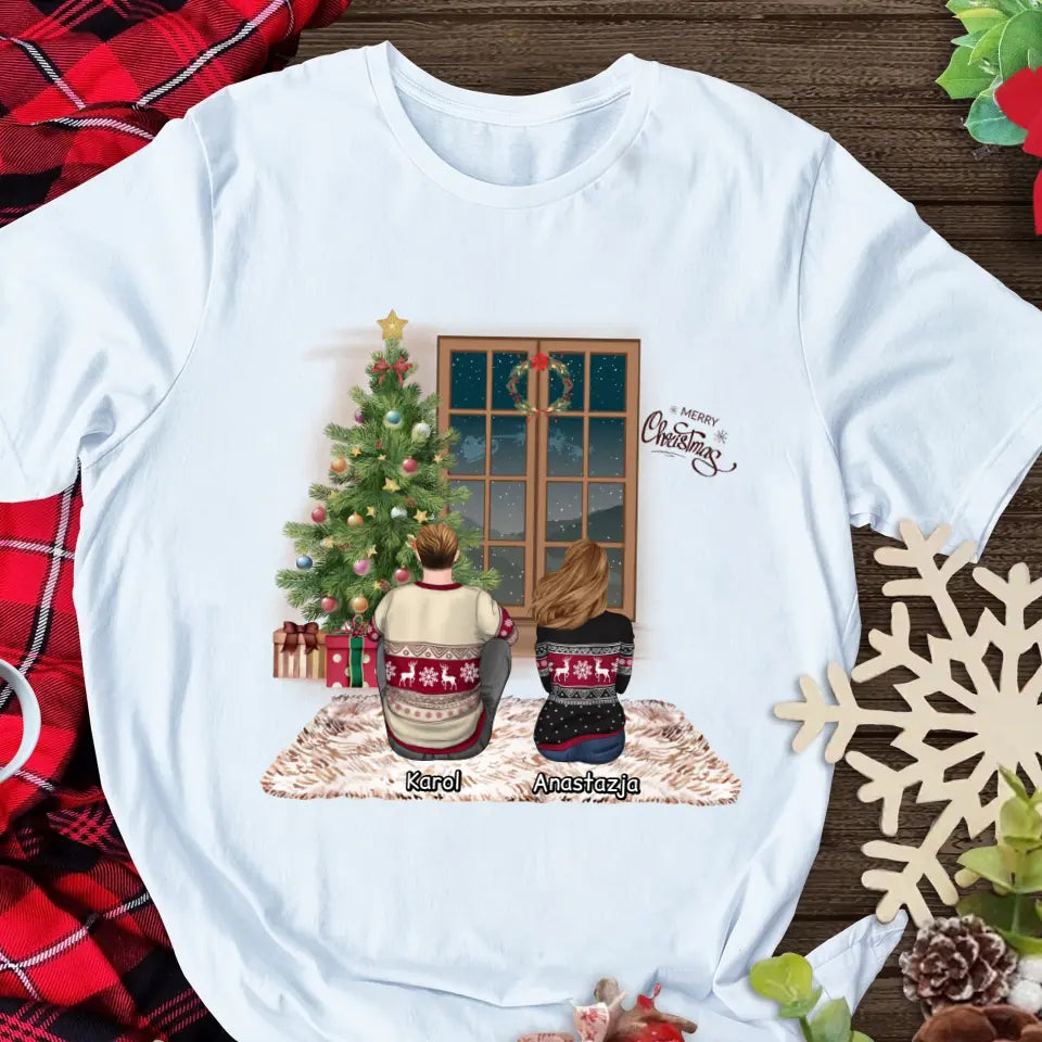 Vánoční trička pro páry #8