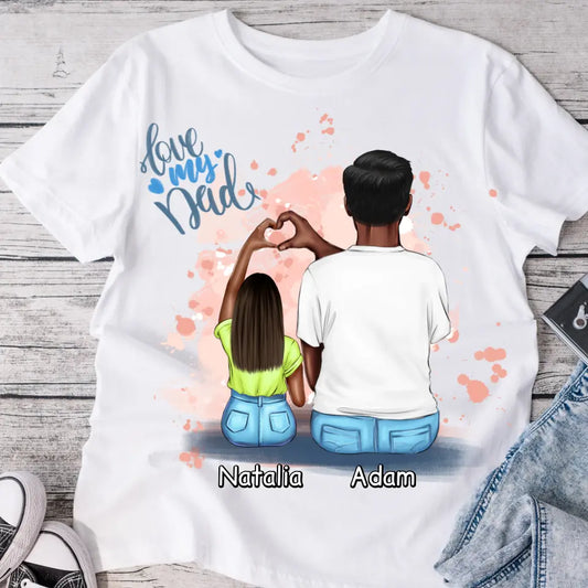 Rodinné tričko (personalizované) - pro tátu a dceru #16