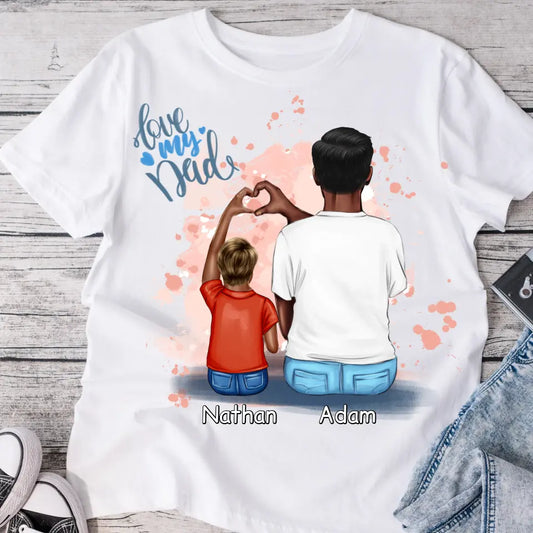 Rodinné tričko (personalizované) - pro tátu a syna #17