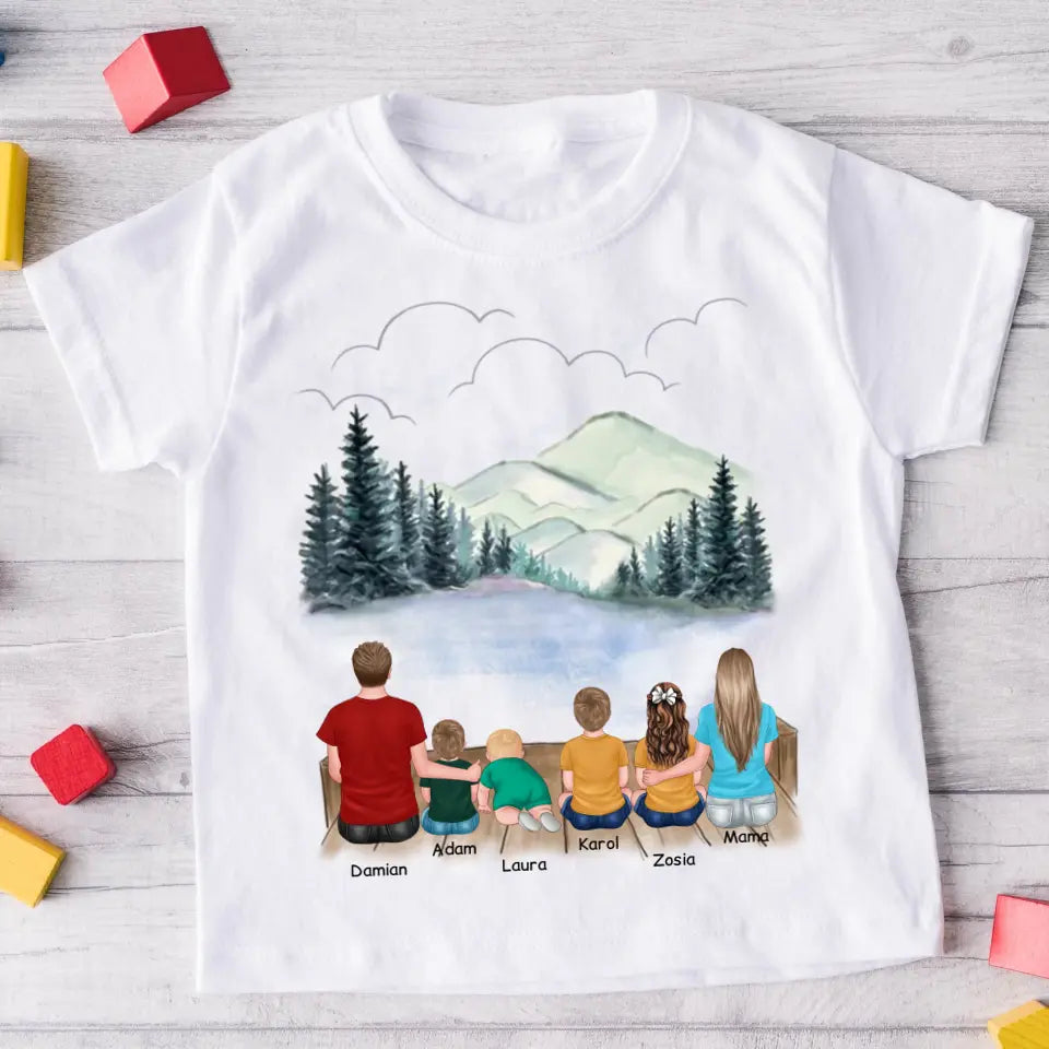 Tričko pro babičku a dědečka + 1-4 vnoučata #5