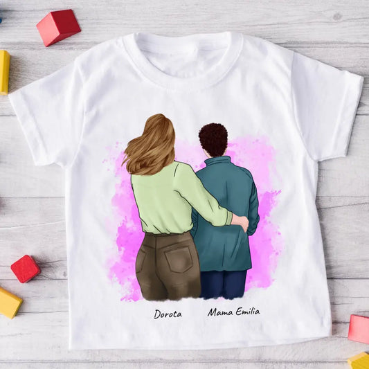 Rodinné tričko (personalizované) - máma a dcera #1