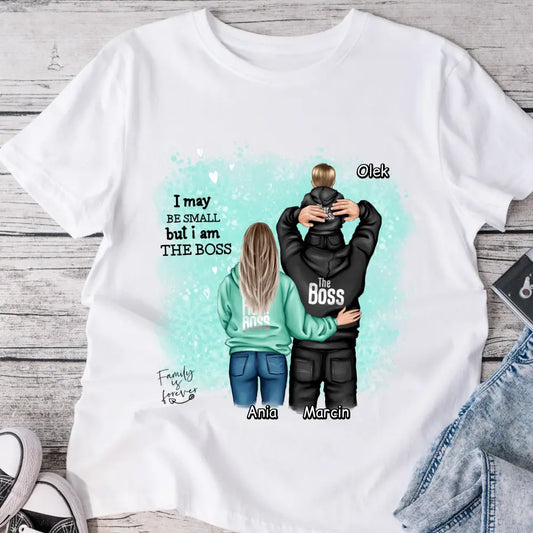 Rodinné tričko (personalizované) - 2 lidé + Dítě #7