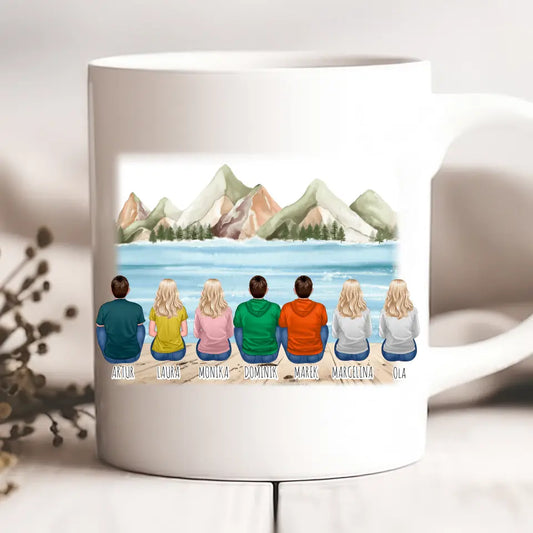 Hrnek pro přátele - žena nebo muž max. 1-6 lidí #CZ11