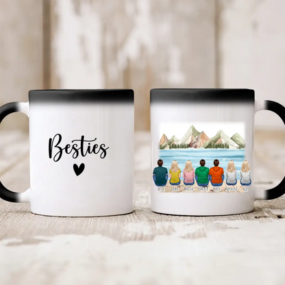 Hrnek pro přátele - žena nebo muž max. 1-6 lidí #CZ11