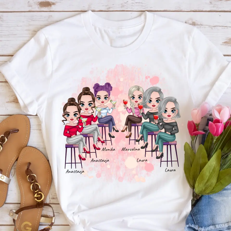 Tričko s potiskem - pro přátele - max. 2-6 lidí #31