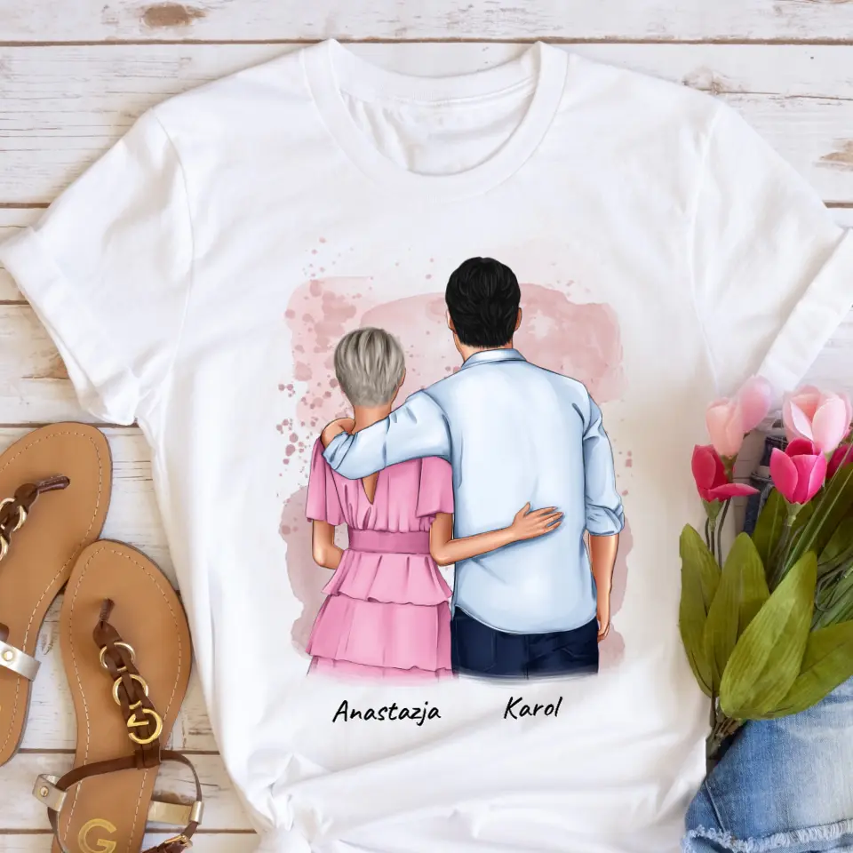 Tričko s potiskem pro páry #7