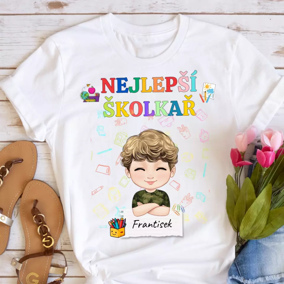 Personalizované tričko pro předškoláky #1