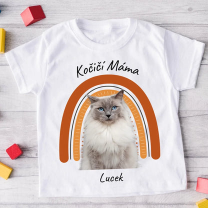 Tričko s fotkou kočky - Personalizované #5244