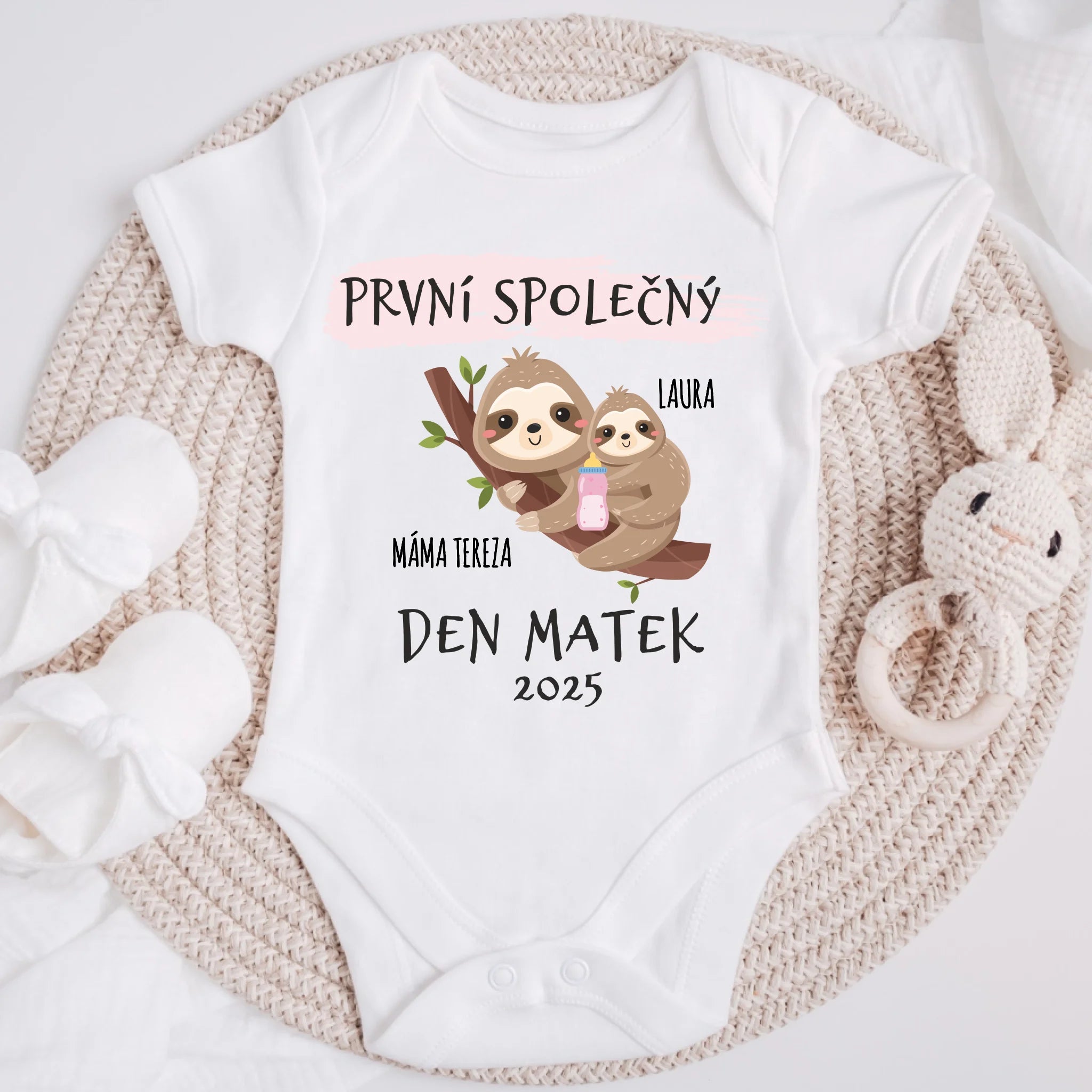 Tričko se vzorem pro maminku a dítě – Personalizované – Dárek ke Dni matek #941