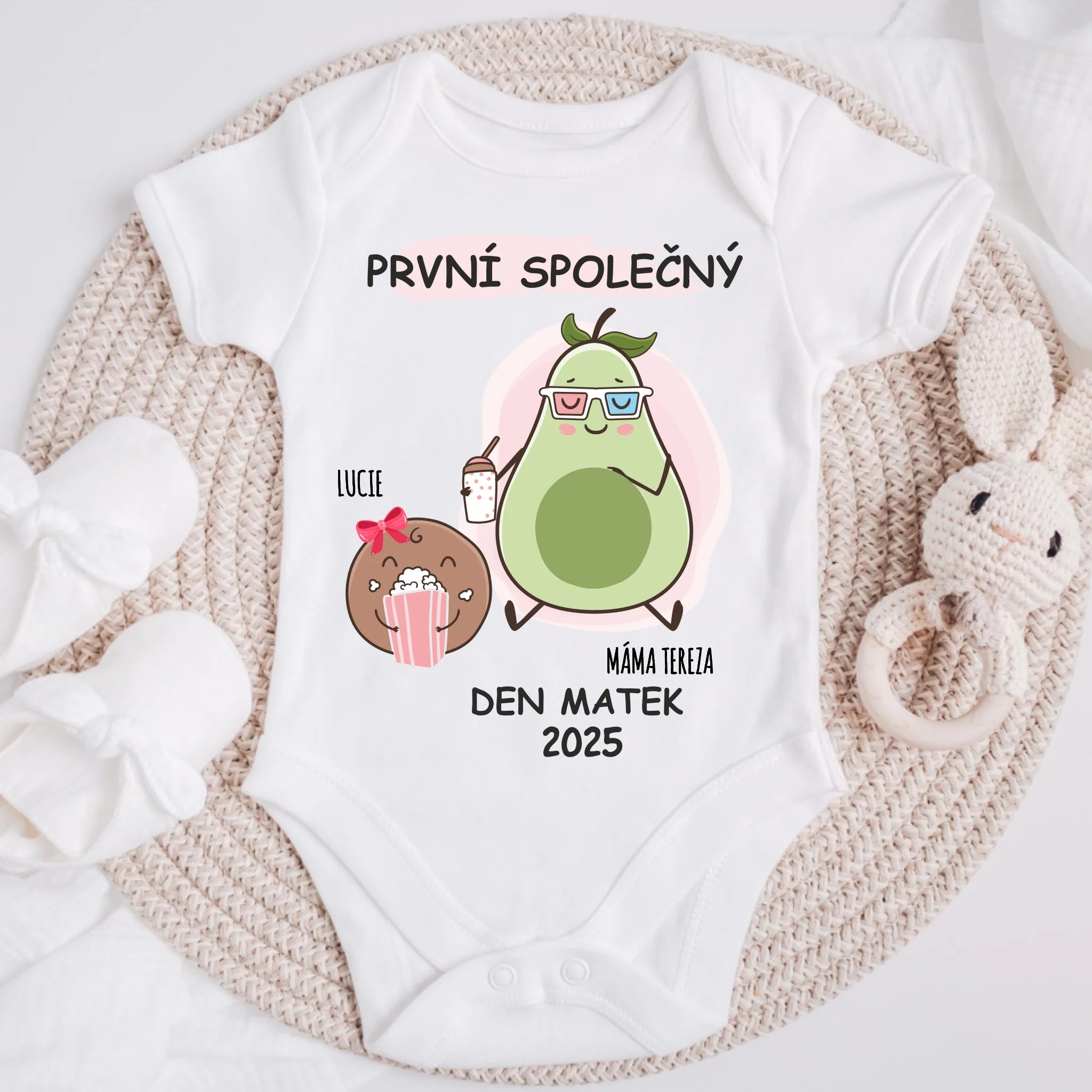 Tričko se vzorem pro maminku a dítě – Personalizované – Dárek ke Dni matek #0921