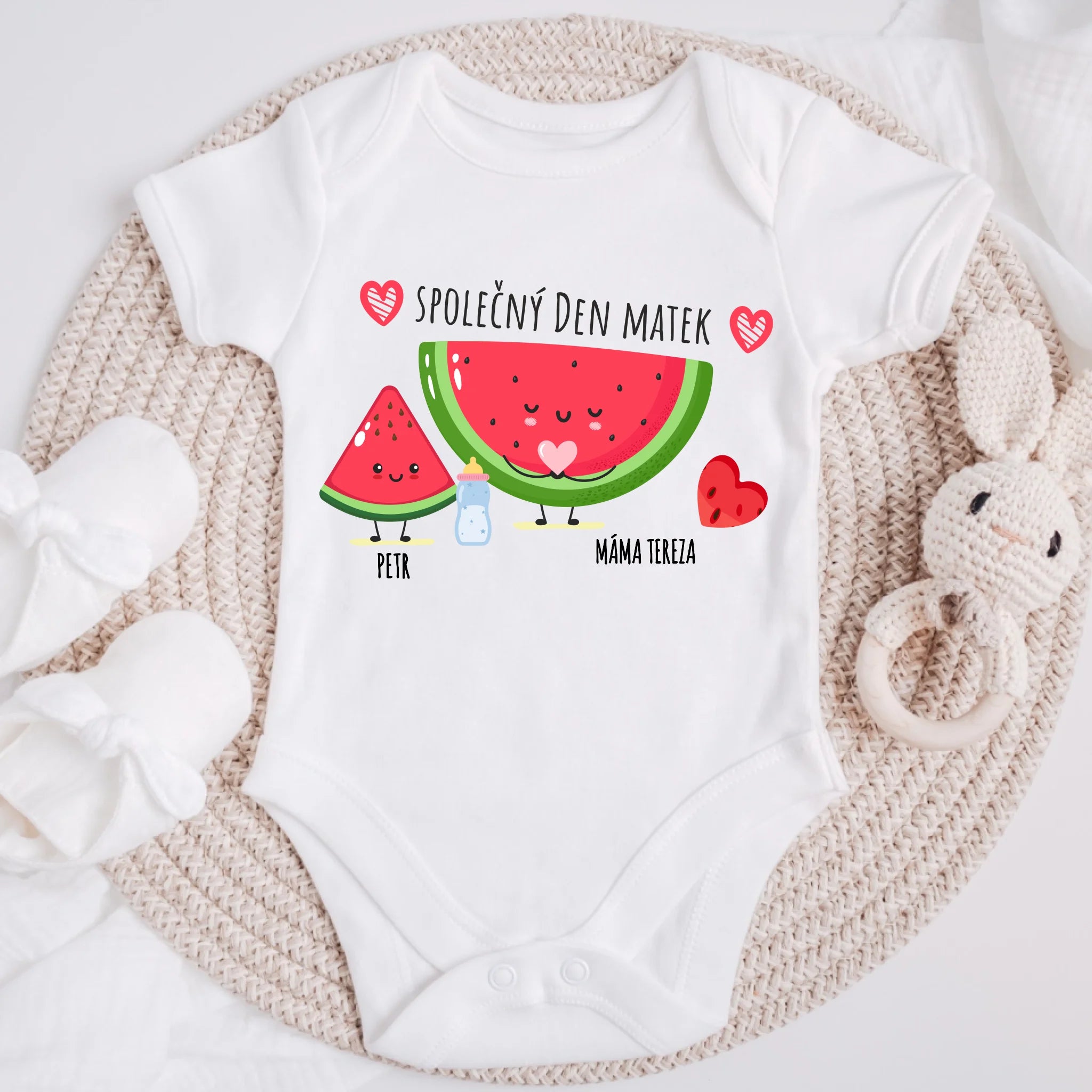 Tričko se vzorem pro maminku a dítě – Personalizované – Dárek ke Dni matek #899