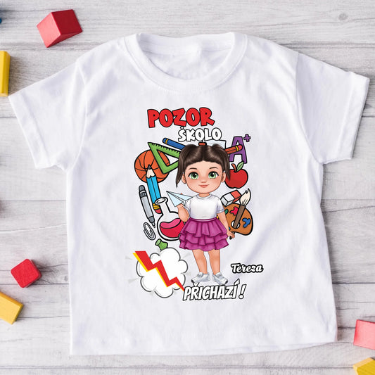 Personalizované tričko do školy/školky #800