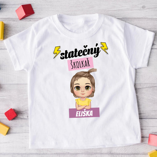 Personalizované tričko do školy/školky #9021