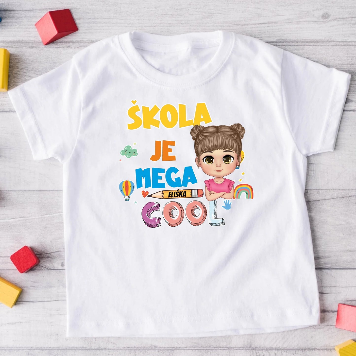 Personalizované tričko do školy/školky #1900