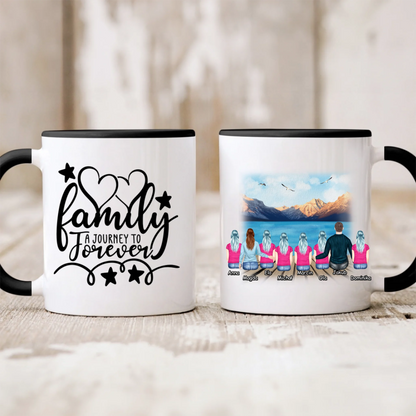 Rodinný hrnek - 2 osoby dospělí + až 1-6 děti