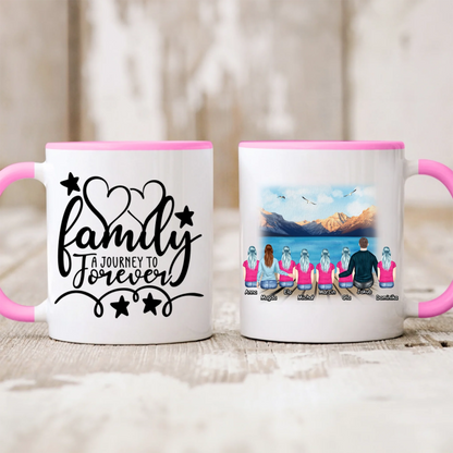 Rodinný hrnek - 2 osoby dospělí + až 1-6 děti