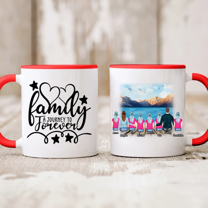 Rodinný hrnek - 2 osoby dospělí + až 1-6 děti