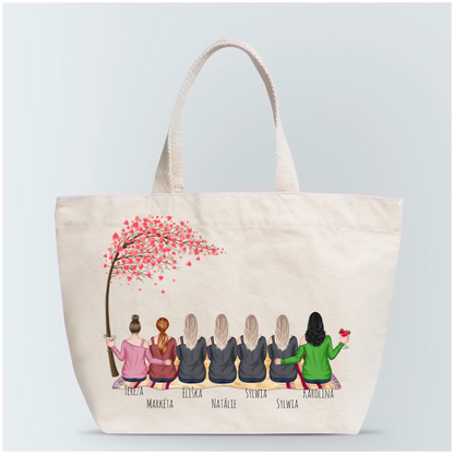 Personalizovaná nákupní taška  - pro přítelkyně max. 2-7 lidí #11