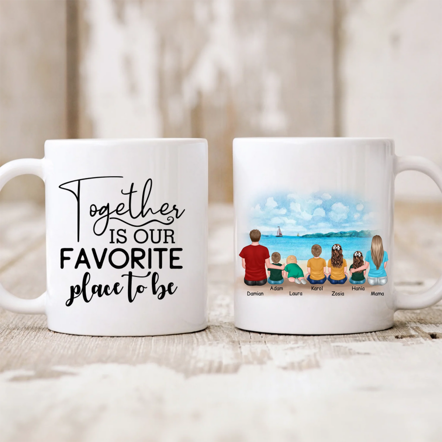 Rodinný hrnek - máma + táta + max. 5 dětí #99