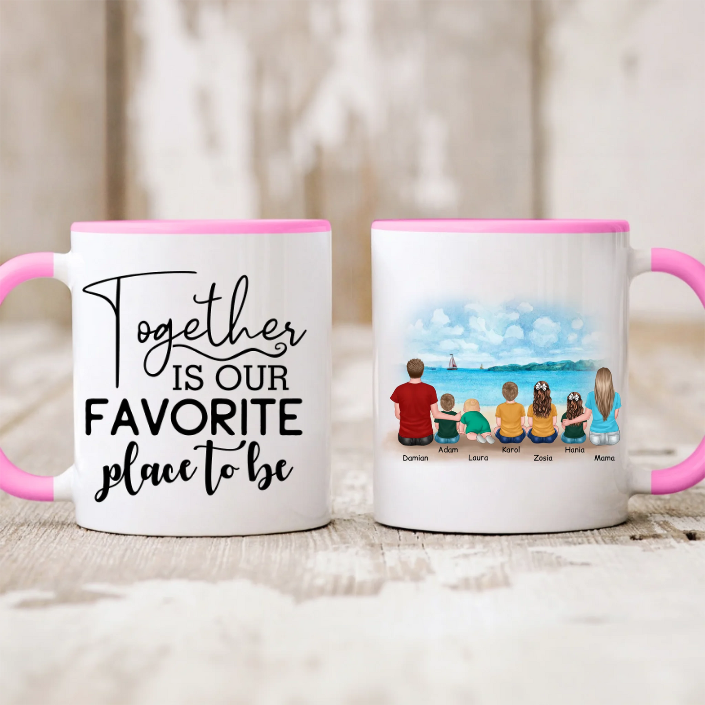 Rodinný hrnek - máma + táta + max. 5 dětí #99