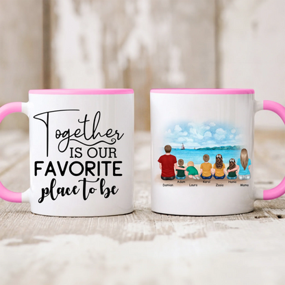 Rodinný hrnek - máma + táta + max. 5 dětí #99