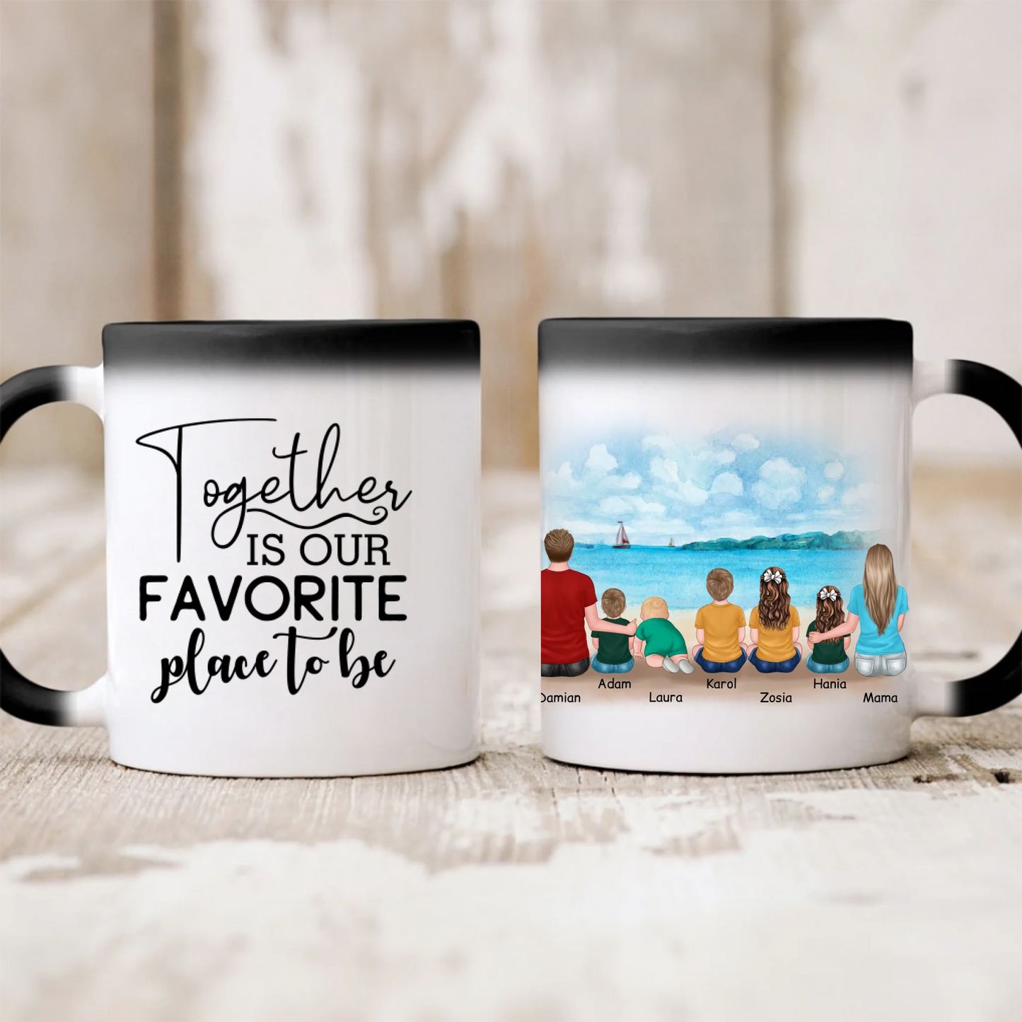 Rodinný hrnek - máma + táta + max. 5 dětí #99