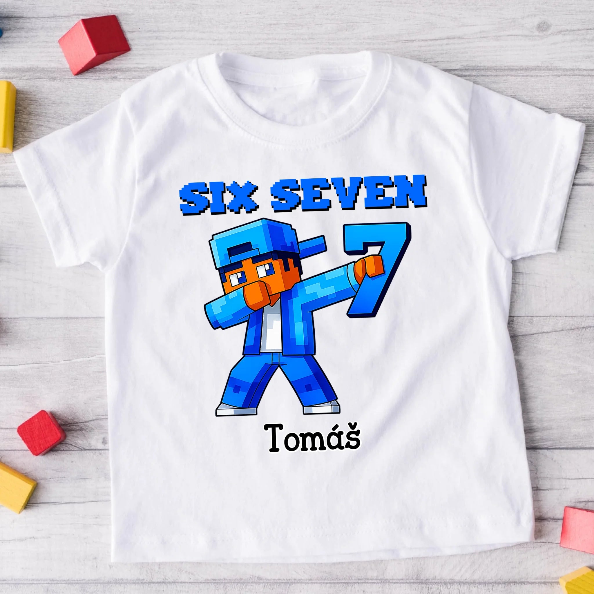 Tričko pro dítě - 67 - sex seven - Dárek na Vánoce #0987