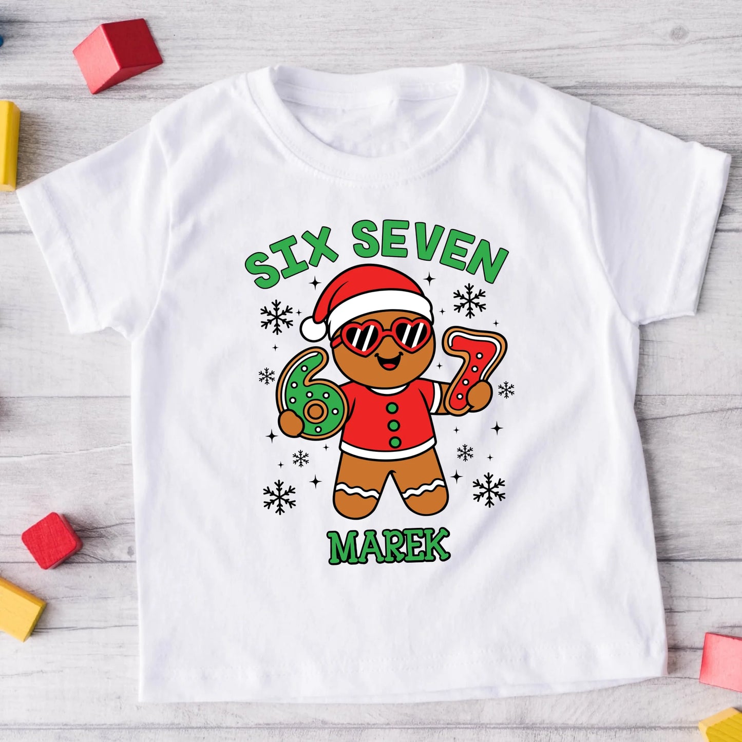 Tričko pro dítě - 67 - sex seven - Dárek na Vánoce #8822