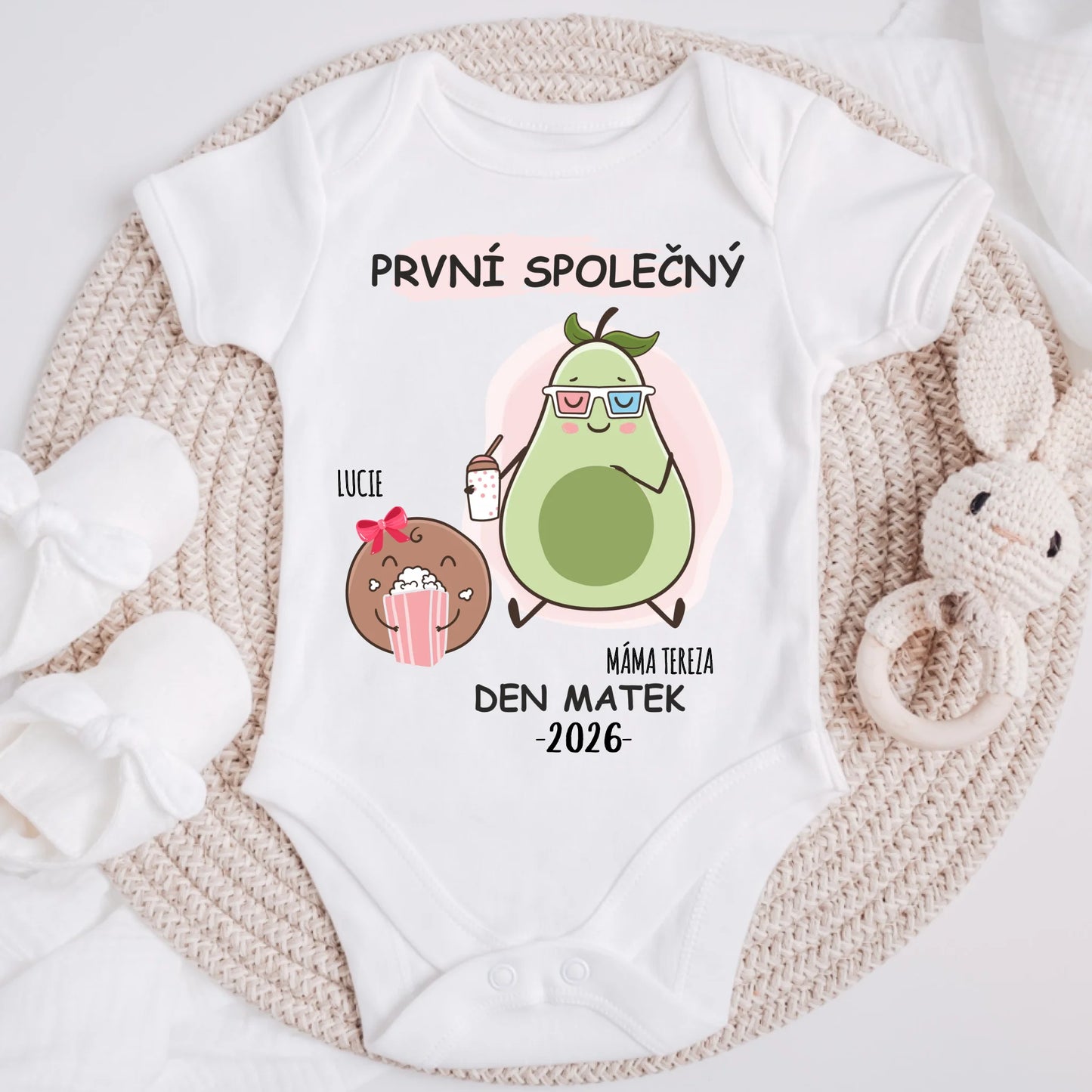 Tričko se vzorem pro maminku a dítě – Personalizované – Dárek ke Dni matek #0921
