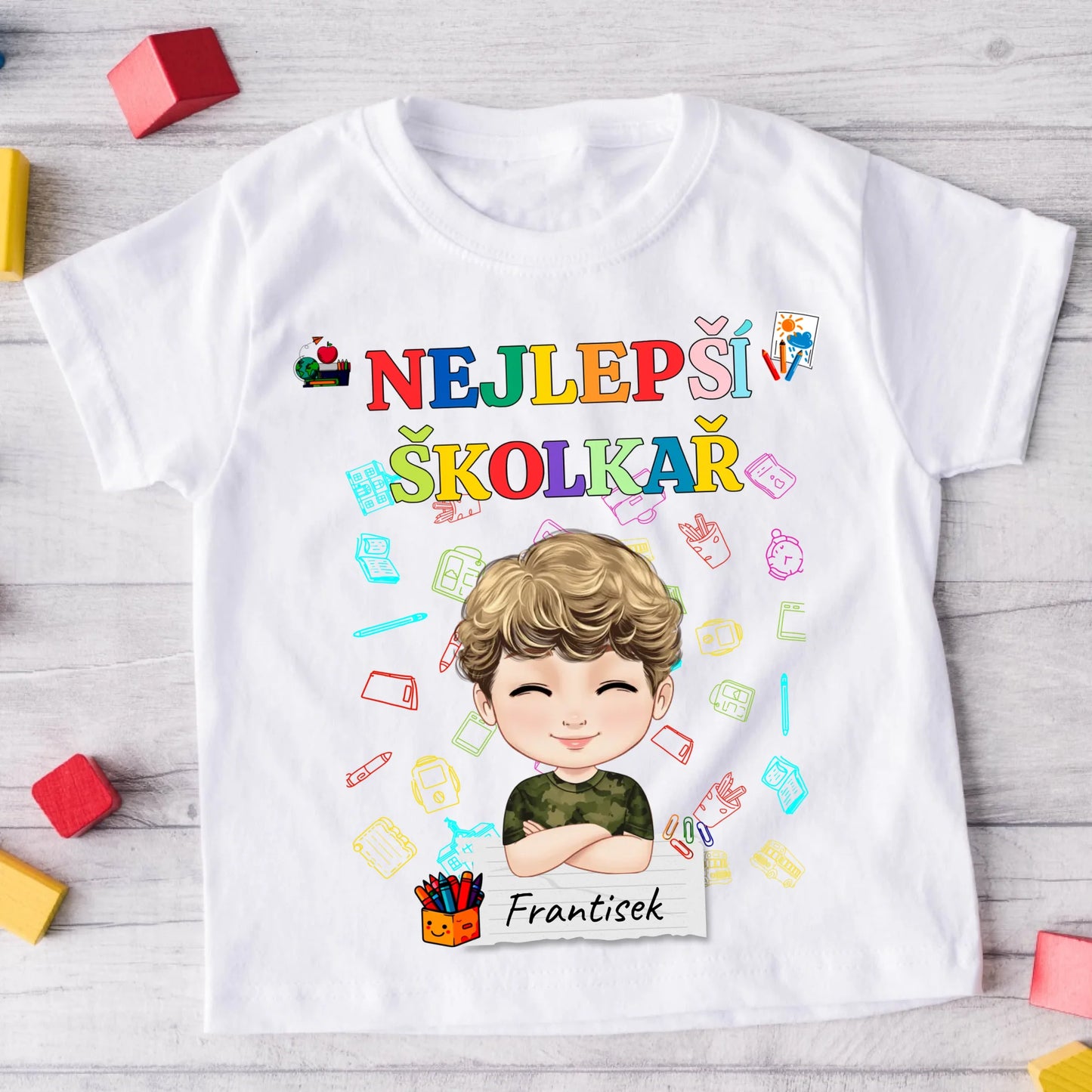 Personalizované tričko pro předškoláky #1